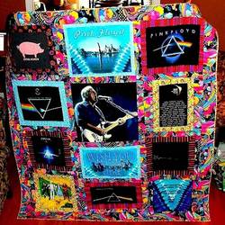 Pink Floyd Blanket Th1607 Quilt and Home Decor