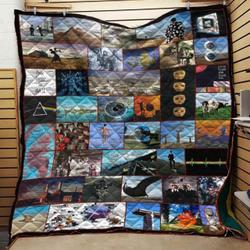 Pink Floyd Collage Blanket Th0907 Quilt and Home Decor