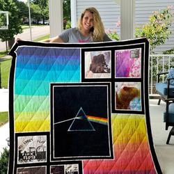Pink Floyd Ep Quilt Blanket For Fans and Home Decor