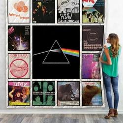 Pink Floyd Eps Quilt Blanket 01 and Home Decor