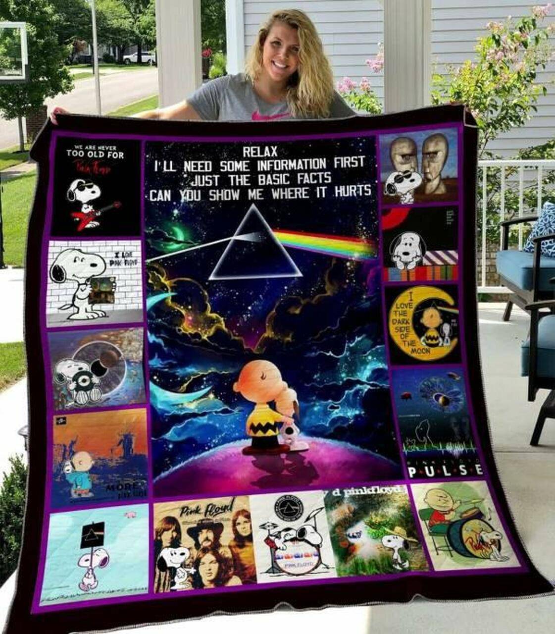 Pinkfloyd Quilt Blanket Hvt240504 Quilt and Home Decor