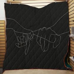 Pinky Swear Quilt Tdhzn and Home Decor
