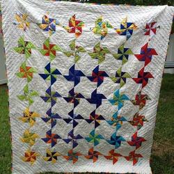 Pinwheel Quilt Tdhkc and Home Decor