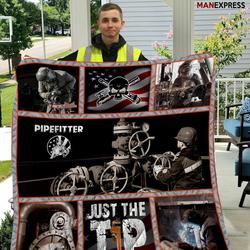 Pipe Fitter Quilt Tdhlp and Home Decor