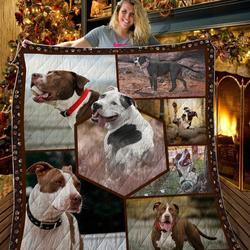 Pit Bull Quilt Tdhqe and Home Decor