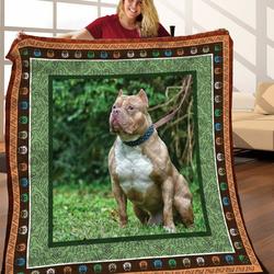 Pitbull JFJ11408 3D Customized Quilt 2707 and Home Decor