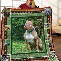 Pitbull JFJ11409 3D Customized Quilt 2707 and Home Decor