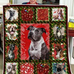 Pitbull Loves JFJ11393 3D Customized Quilt 2707 and Home Decor