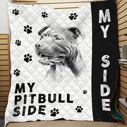 Pitbull Quilt Acj and Home Decor
