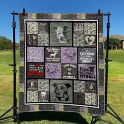 Pitbull Td2809727 Quilt Blanket and Home Decor