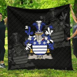 Pitt Ireland Irish Family Crest JFJ11424 3D Customized Quilt 2707 and Home Decor