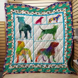 Pittbull I Dont Know What To Do Quilt Blanket Dhc020120646Td and Home Decor