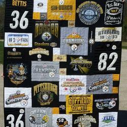 Pittsburgh Steelers Quilt Blanket  Limited Quilt Blanket and Home Decor