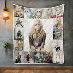 Pixie Lott Album Covers Quilt Blanket and Home Decor