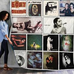 Pj Harvey Singles Quilt Blanket 01 and Home Decor