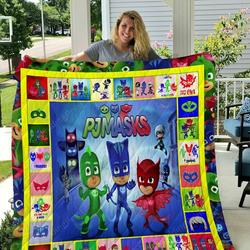 Pj Masks Quilt Blanket and Home Decor