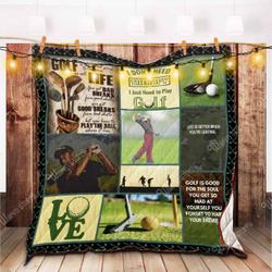 Play Golf Quilt Kb and Home Decor