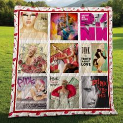 P!Nk Albums Quilt Blanket and Home Decor