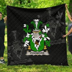 Podmore Ireland Irish Family Crest JFJ11439 3D Customized Quilt 2707 and Home Decor