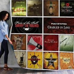 Poets Of The Fall Singles Quilt Blanket 01 and Home Decor