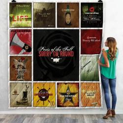 Poets Of The Fall Singles Quilt Blanket 02 and Home Decor