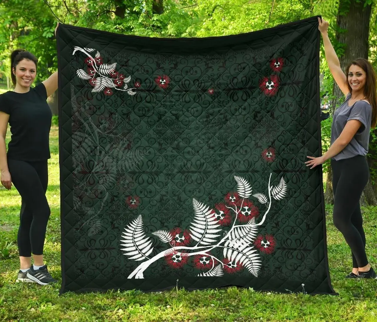 Pohutukawa Forest Quilt Tdhmp and Home Decor
