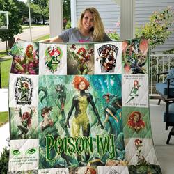 Poison Ivy Quilt Blanket For Fans Ver and Home Decor