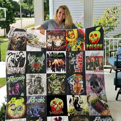 Poison Style 3 Quilt Blanket and Home Decor