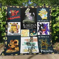 Pokemon Cosplaying Collection Bt Quilt and Home Decor