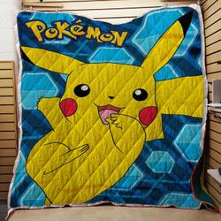 Pokémon Pikachu Fleece Throw Quilt and Home Decor
