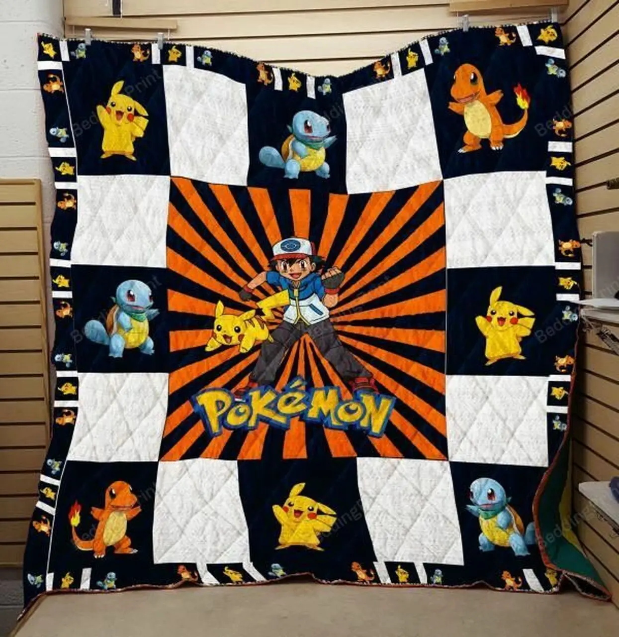 Pokmon Quilt Blanket and Home Decor