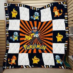Pokmon Quilt Blanket and Home Decor