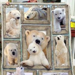 Polar Bear Quilt Mfm and Home Decor