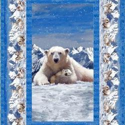Polar Bear Quilt Tdhes and Home Decor