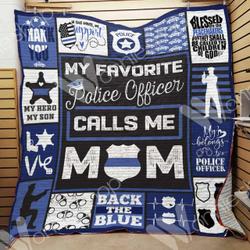 Police Quilt Blanket Dhc06021055Td and Home Decor