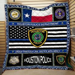 Police Quilt Blanket Dhc0910631Vt and Home Decor