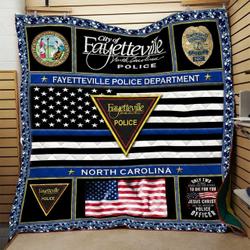 Police Quilt Blanket Dhc0910640Vt and Home Decor
