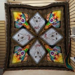 Poodle 8030082 Quilt Blanket  Quilt and Home Decor