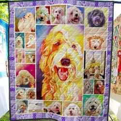 Poodle Dog Quilt Blanket  Quilt and Home Decor