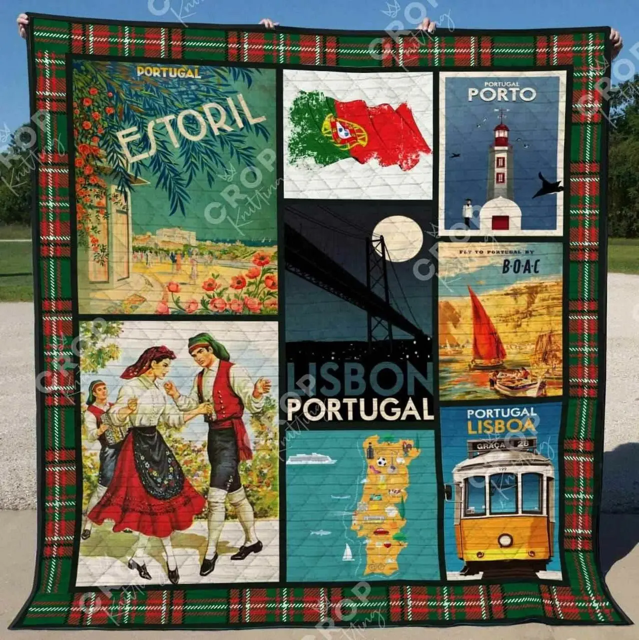 Portugal 2 Blanket Th1307 Quilt and Home Decor