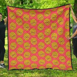Potato Smile Quilt Tdhbn and Home Decor