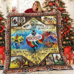 Pow Wow Love 3D Customized Quilt and Home Decor