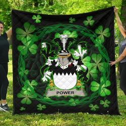 Power Ireland Irish Celtic Shamrock Knot Circle JFJ11509 3D Customized Quilt 2707 and Home Decor