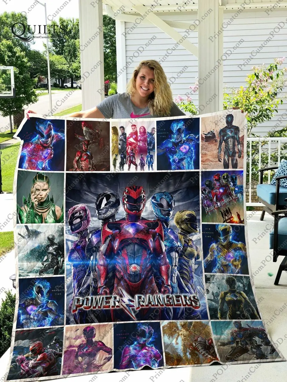 Power Ranger All Season Plus Size Quilt Blanket Ver 2 and Home Decor