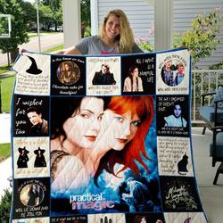 Practical Magic Quilt Blanket and Home Decor