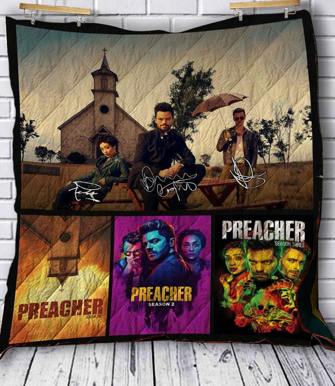 Preacher American Television Series Quilt Blanket Bs1105 and Home Decor