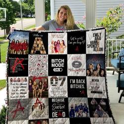 Pretty Little Liars Poster Quilt Blanket  Quilt and Home Decor