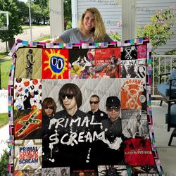 Primal Scream Albums Cover Poster Quilt Blanket and Home Decor