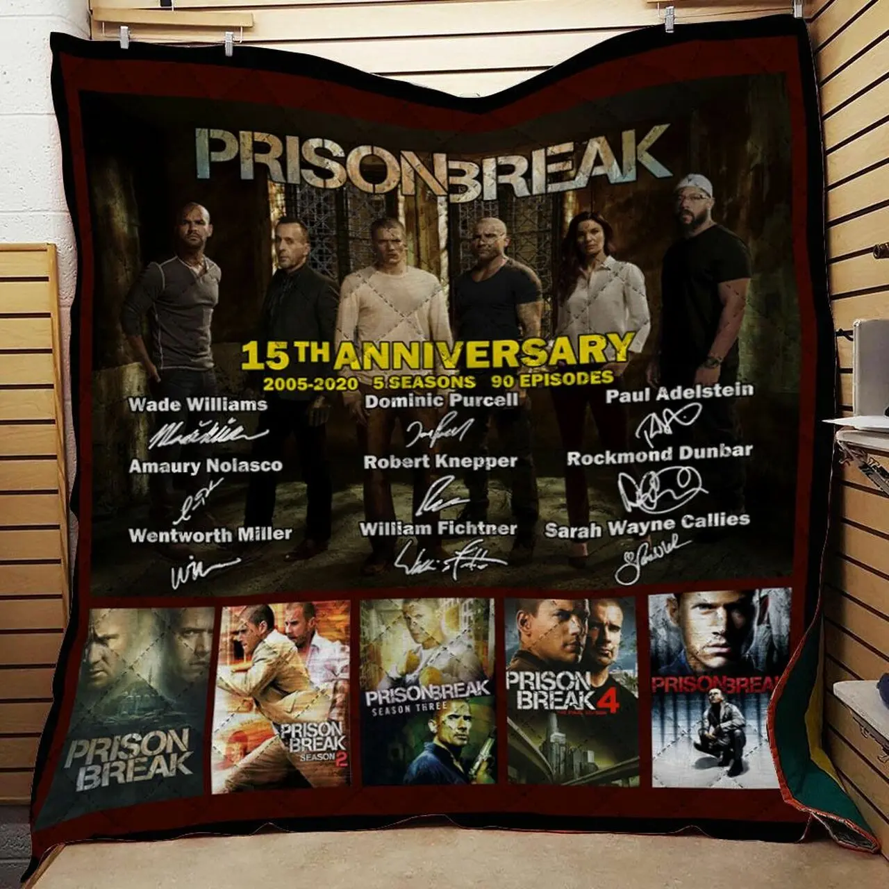 Prison Break All Seasons Quilt Blanket Bs1095 and Home Decor