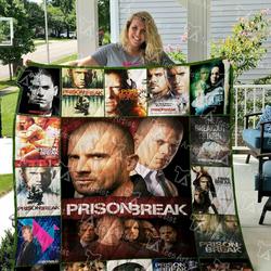 Prison Break Quilt Blanket 01935 and Home Decor